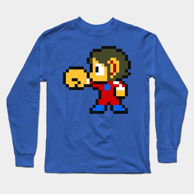 Alex Kidd Long Sleeve T-Shirt by procrastitron4000